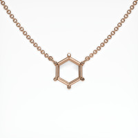 14K Rose Gold Solitaire Necklace Setting Video