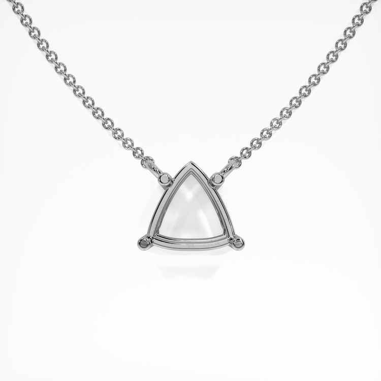 Platinum 950 Solitaire Necklace Setting