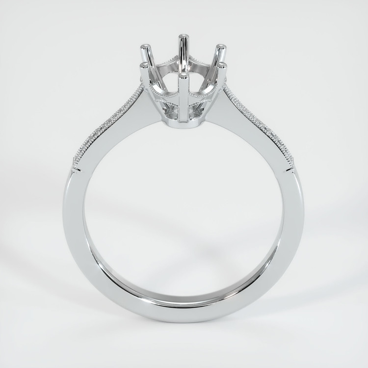 Silver Antique Style Ring Setting