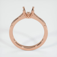 14K Rose Gold Antique Style Ring Setting Image