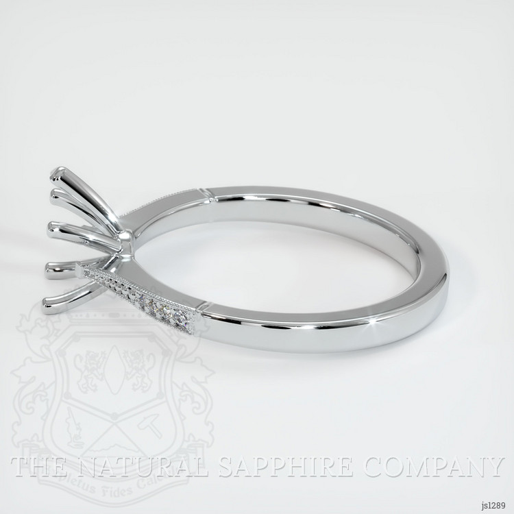 Silver Antique Style Ring Setting