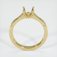 10K Yellow Gold Antique Style Ring Setting Image