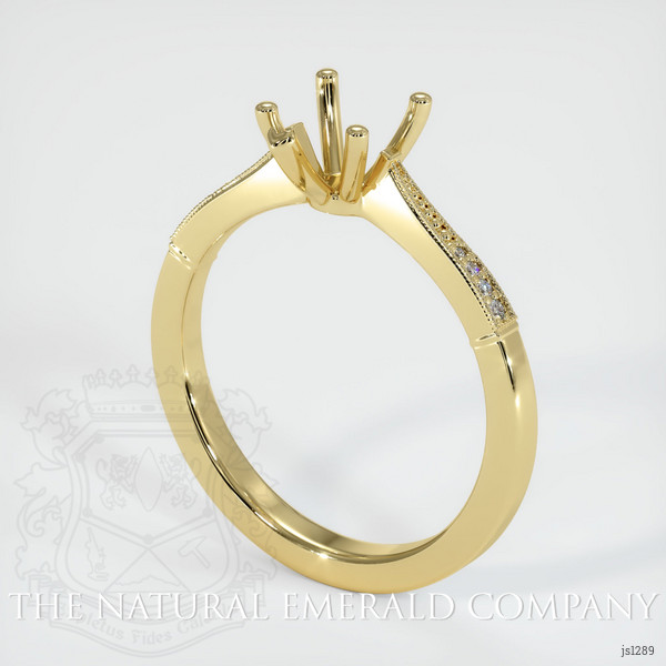  Emerald Ring 1.49 Ct. 18K Yellow Gold