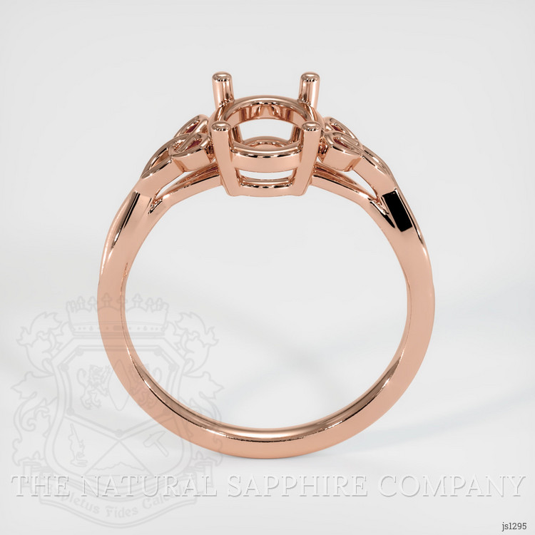 14K Rose Gold Celtic Ring Setting