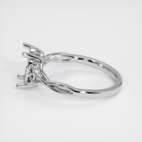 10K White Gold Celtic Ring Setting Image