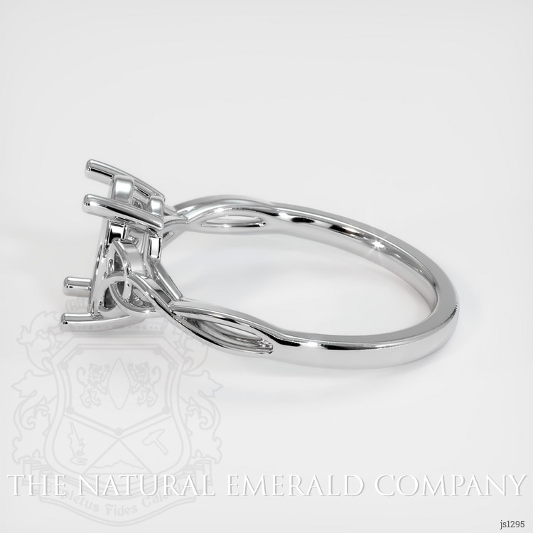 18K White Gold Celtic Ring Setting