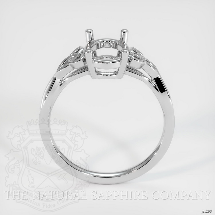 18K White Gold Celtic Ring Setting