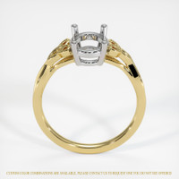 18K White & Yellow Celtic Ring Setting Image