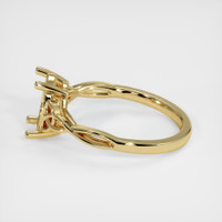 14K Yellow Gold Celtic Ring Setting Image