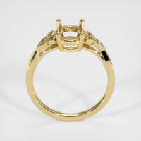 14K Yellow Gold Celtic Ring Setting Image