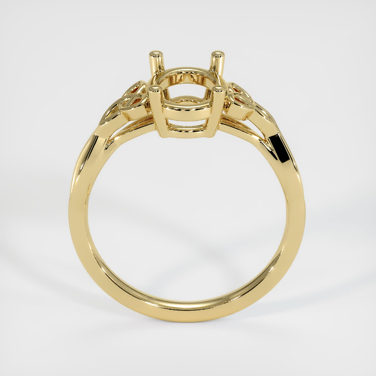 14K Yellow Gold Celtic Ring Setting