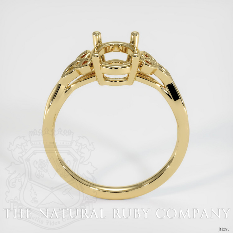 14K Yellow Gold Celtic Ring Setting