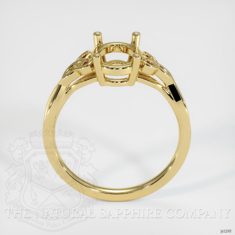 18K Yellow Gold Celtic Ring Setting