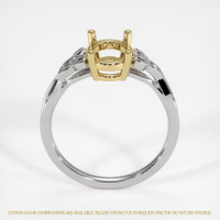 18K Yellow & White Celtic Ring Setting Image