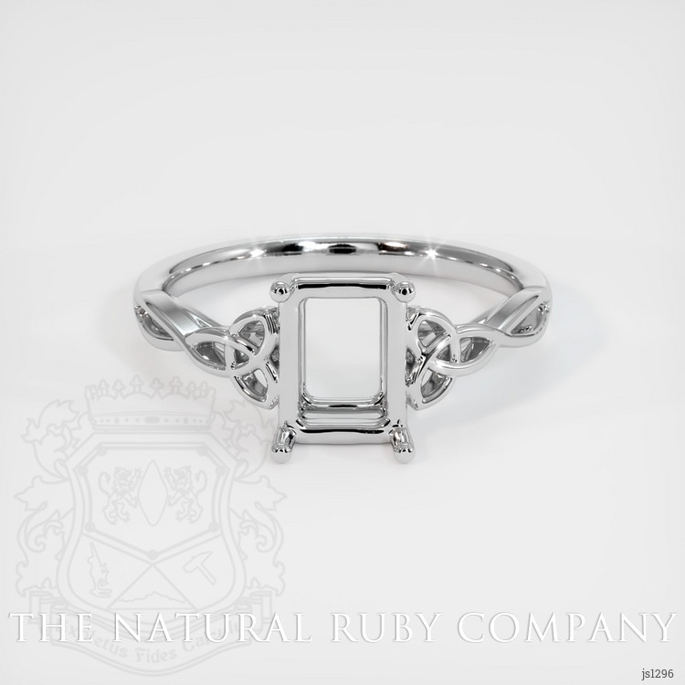 Platinum 950 Celtic Ring Setting