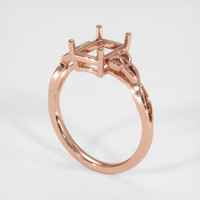 14K Rose Gold Celtic Ring Setting Video