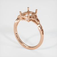 18K Rose Gold Celtic Ring Setting Video