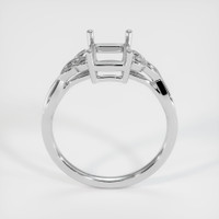 14K White Gold Celtic Ring Setting Image