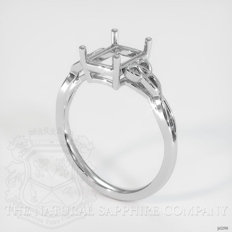 18K White Gold Celtic Ring Setting