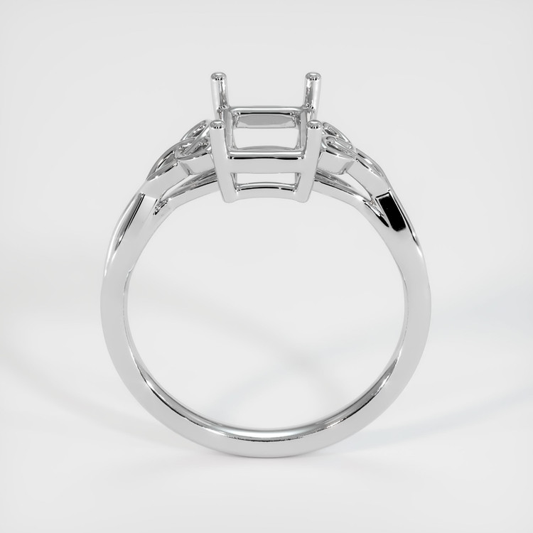 18K White Gold Celtic Ring Setting