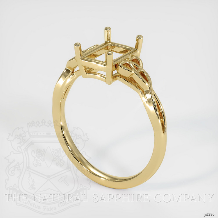 14K Yellow Gold Celtic Ring Setting