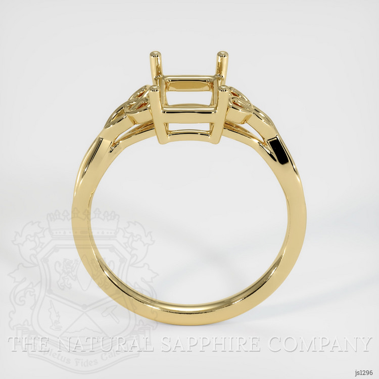 14K Yellow Gold Celtic Ring Setting