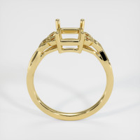 18K Yellow Gold Celtic Ring Setting Image