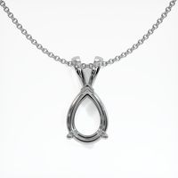 Platinum 950 Solitaire Pendant Setting Video