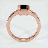 14K Rose Gold Accent Stones Ring Setting Image