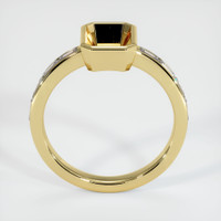 18K Yellow Gold Accent Stones Ring Setting Image