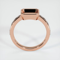 14K Rose Gold Accent Stones Ring Setting Image