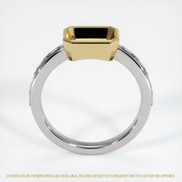 14K Yellow & White Accent Stones Ring Setting Image