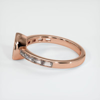 14K Rose Gold Accent Stones Ring Setting Image