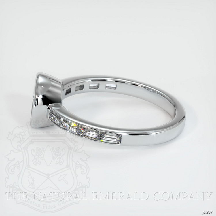 Silver Accent Stones Ring Setting