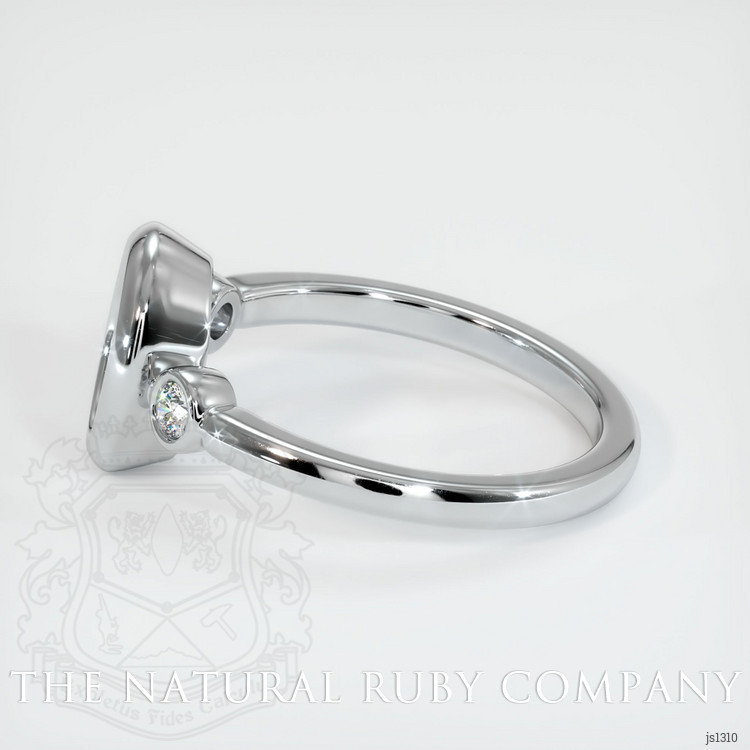 Platinum 950 Three Stone Ring Setting