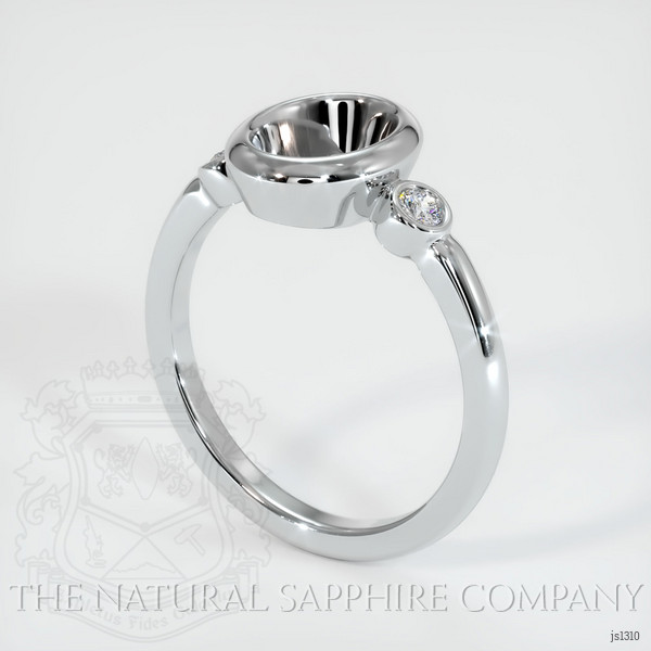  Emerald Ring 2.31 Ct. 18K White Gold