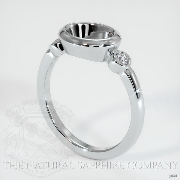  Emerald Ring 1.84 Ct. 18K White Gold