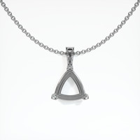 10K White Gold Accent Stones Pendant Setting Video