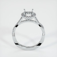 Platinum 950 Pave Ring Setting Image