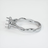 Silver Pave Ring Setting Image