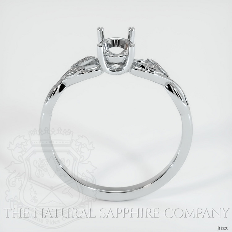 Platinum 950 Floral Ring Setting