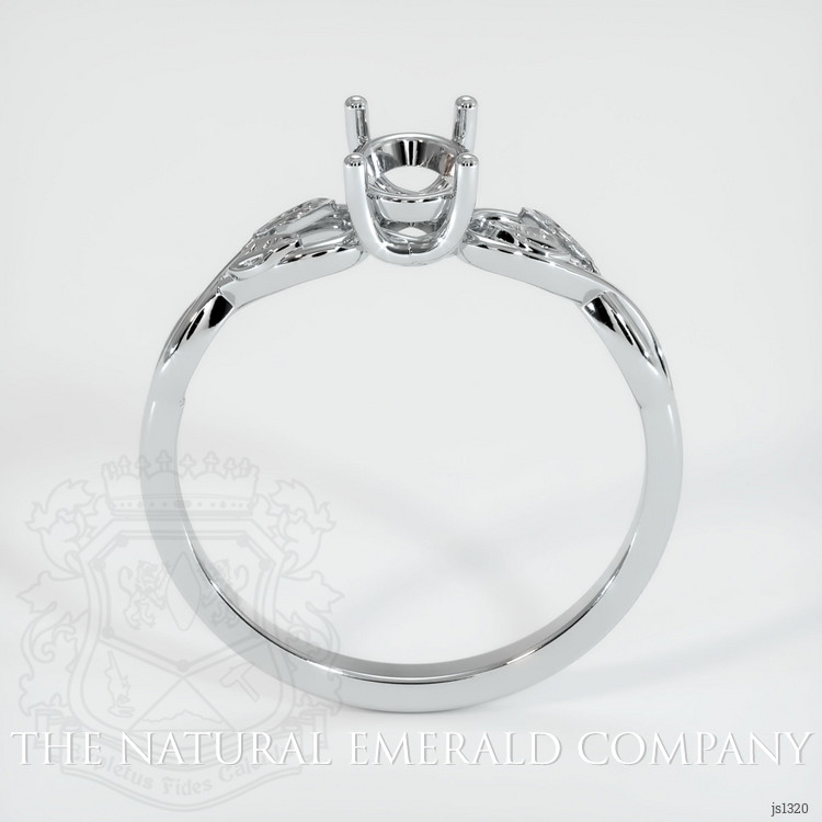 Platinum 950 Floral Ring Setting