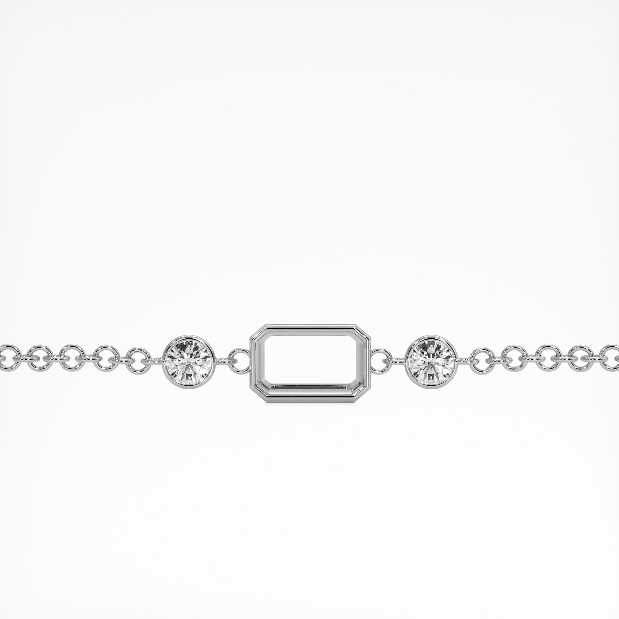 Emerald Bracelet 1.14 Ct. 18K White Gold | The Natural Emerald Company
