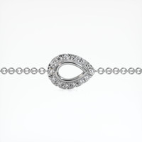 18K White Gold Pave Bracelet Setting Video