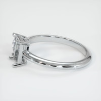 14K White Gold Accent Stones Ring Setting Image