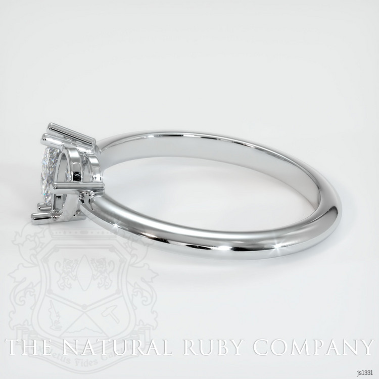 Platinum 950 Accent Stones Ring Setting