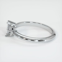 18K White Gold Accent Stones Ring Setting Image