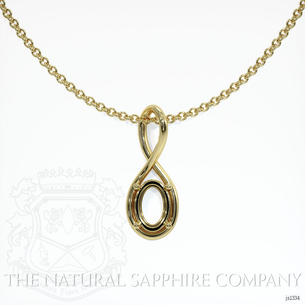  Emerald Pendant 1.82 Ct. 18K Yellow Gold