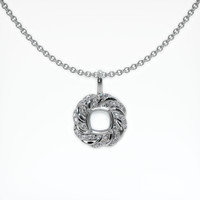 Platinum 950 Pave Pendant Setting Video
