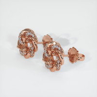 14K Rose Gold Studs Earring Setting Video